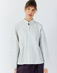 THICK PLEAT OVERSHIRT