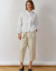 THICK PLEAT OVERSHIRT