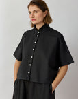 CLASSIC PINTUCK OVERSHIRT