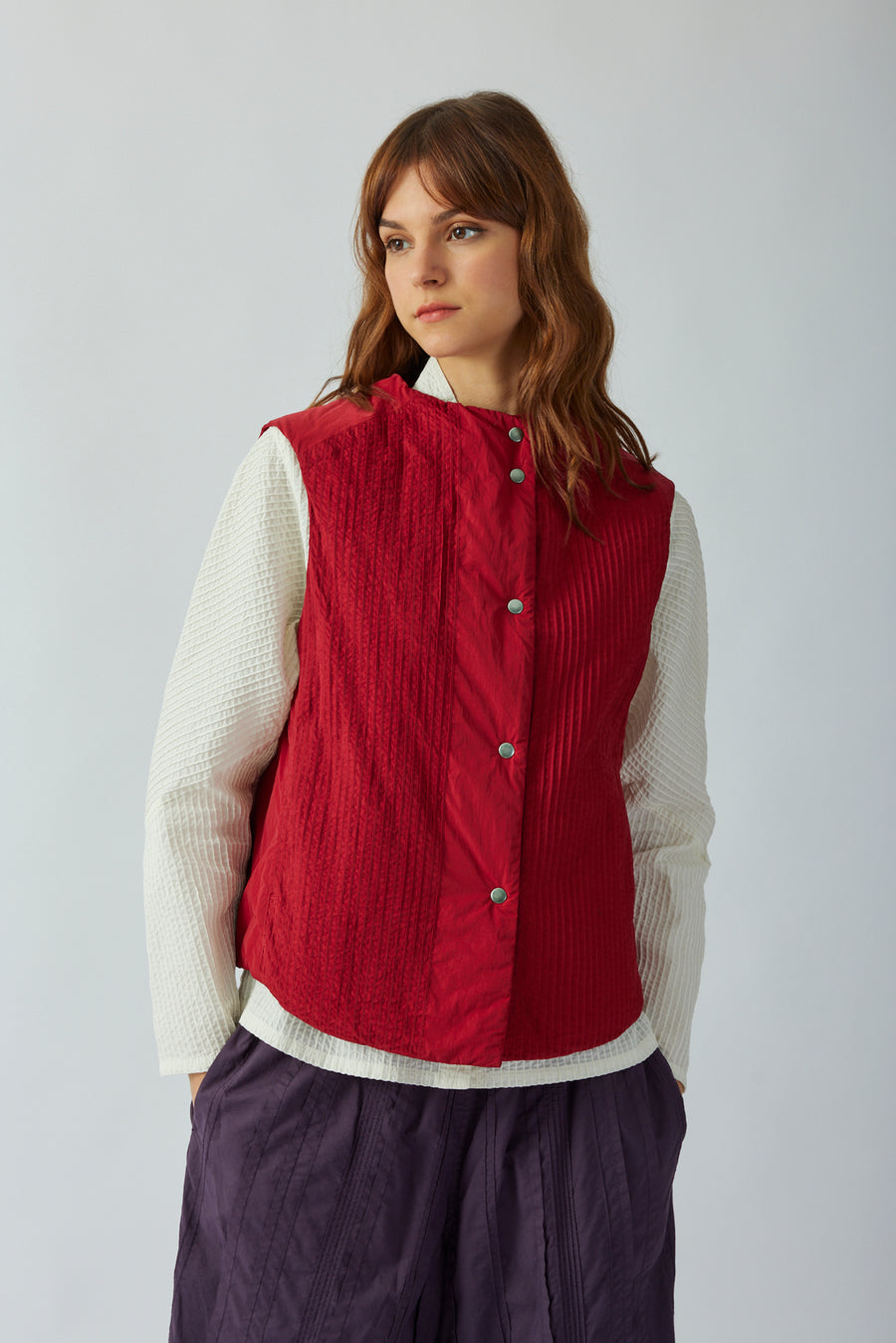 NYLON QUILT WAISTCOAT