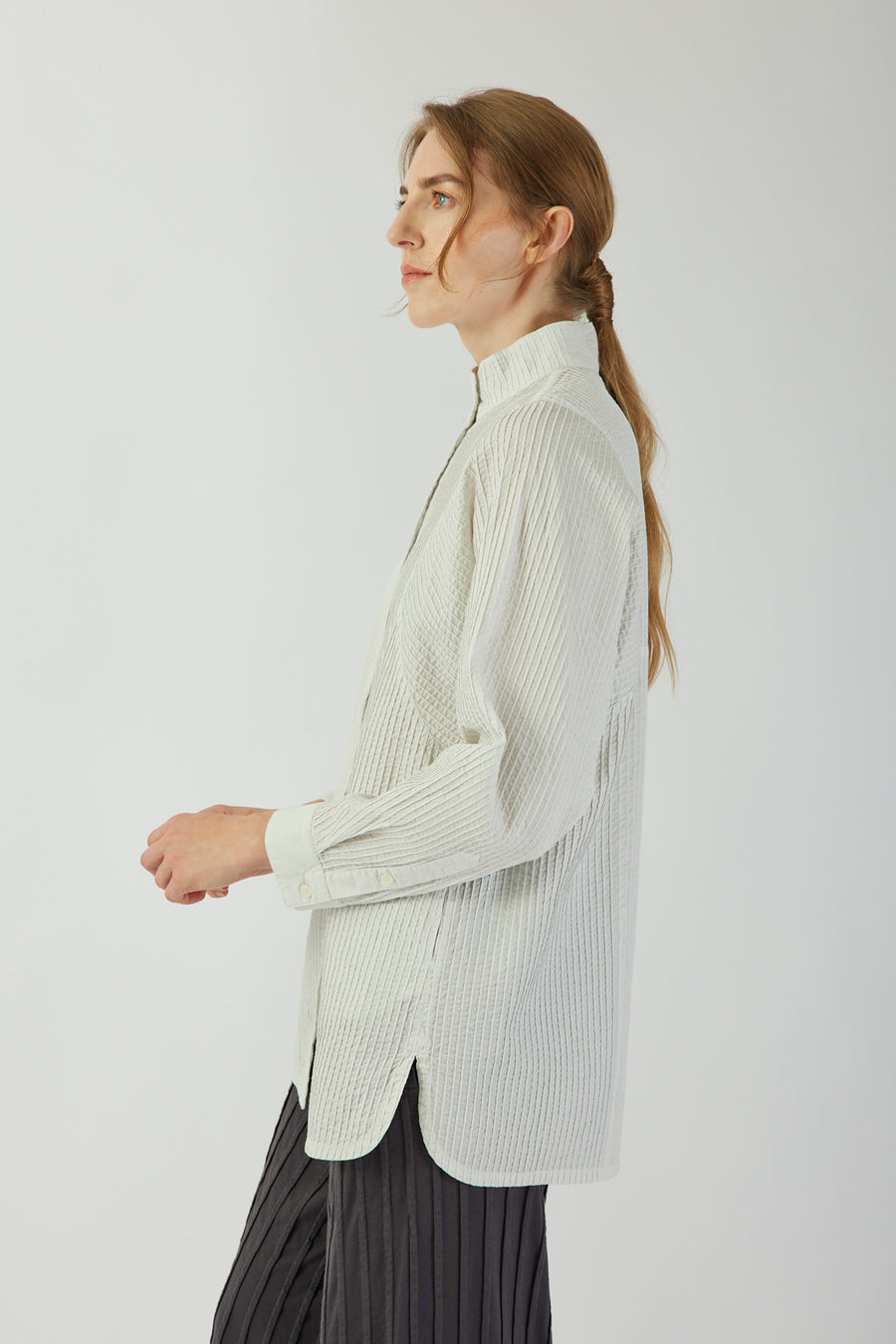 INSET SLEEVE SHIRT