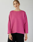 DIP HEM JERSEY PULLOVER