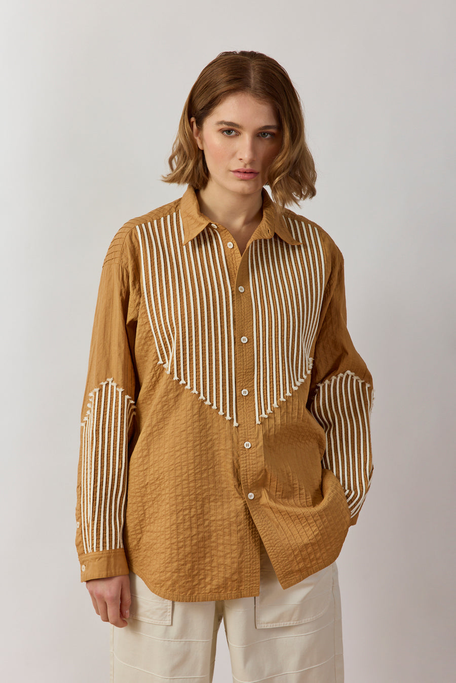 CORD TASSEL SHIRT