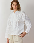 THICK PLEAT OVERSHIRT