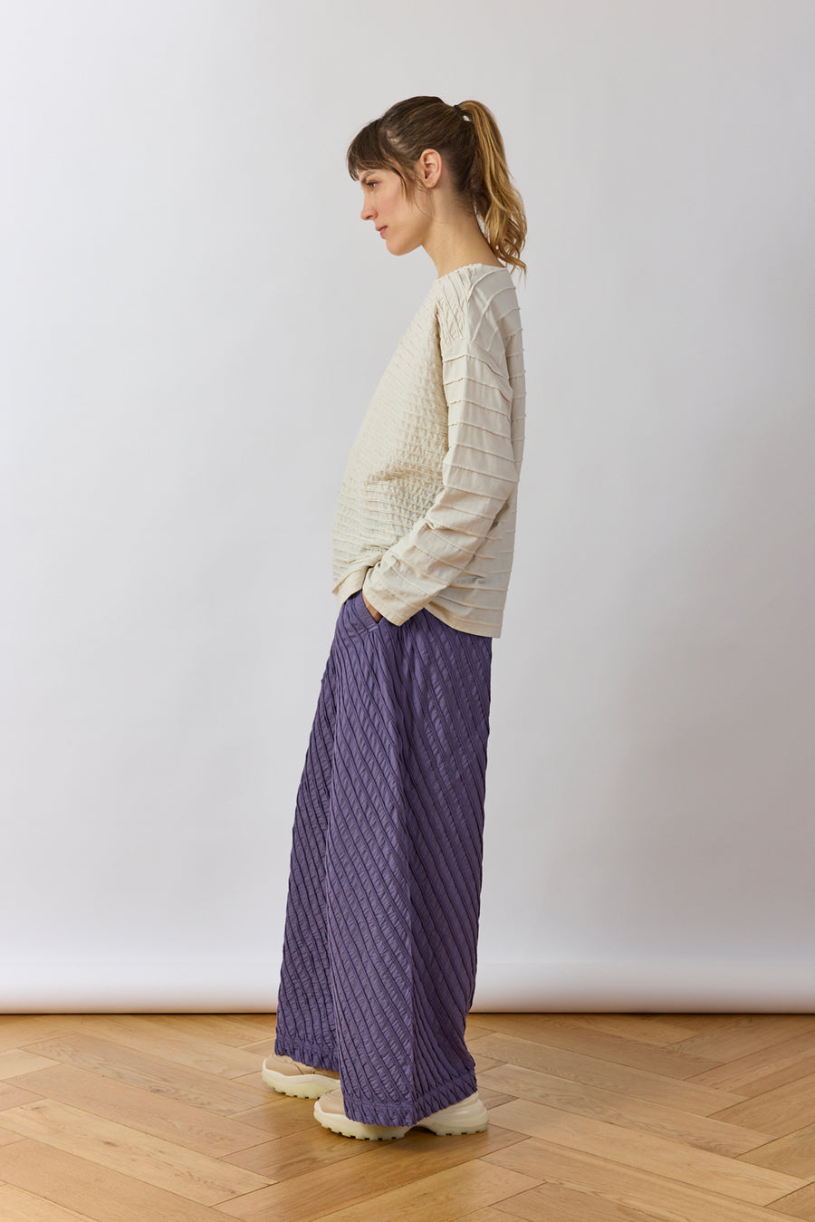 HINODE JERSEY TROUSERS