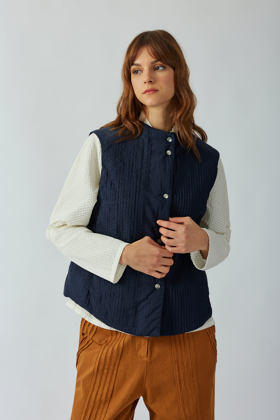 NYLON QUILT WAISTCOAT