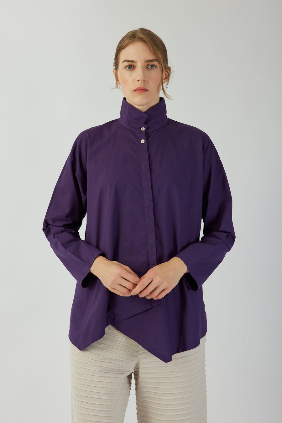 SAIFU ASYMMETRIC SHIRT