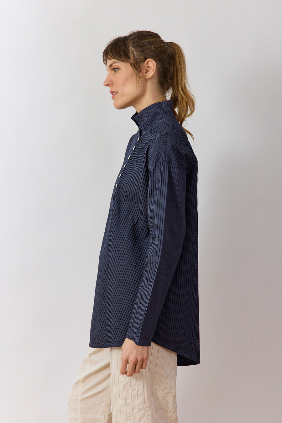 PINTUCK TUNIC SHIRT