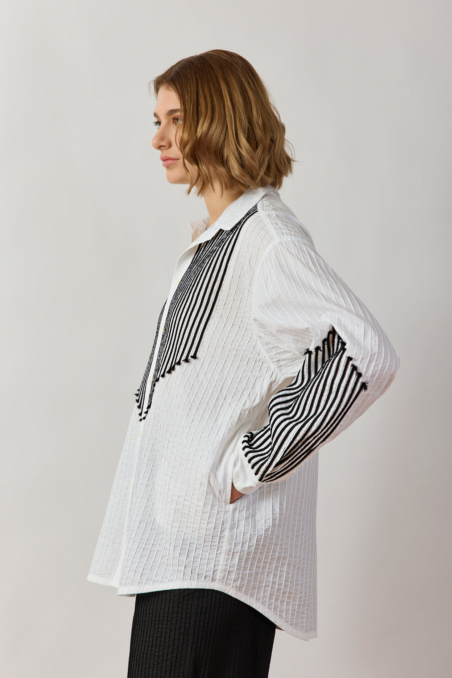 CORD TASSEL SHIRT