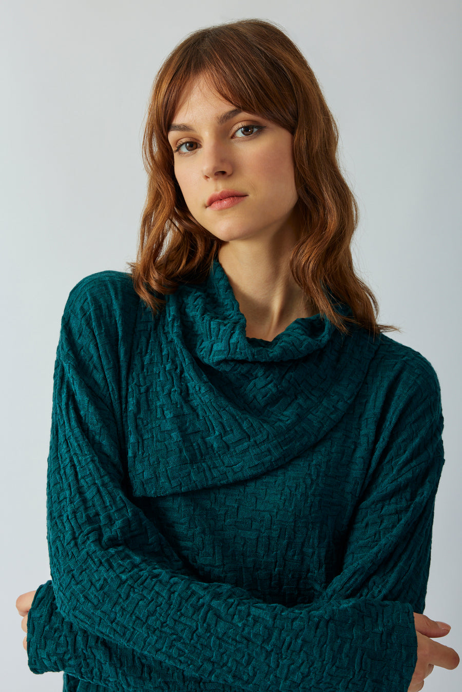 THE JUMP JACQUARD PULLOVER