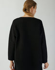 DIP HEM JERSEY PULLOVER