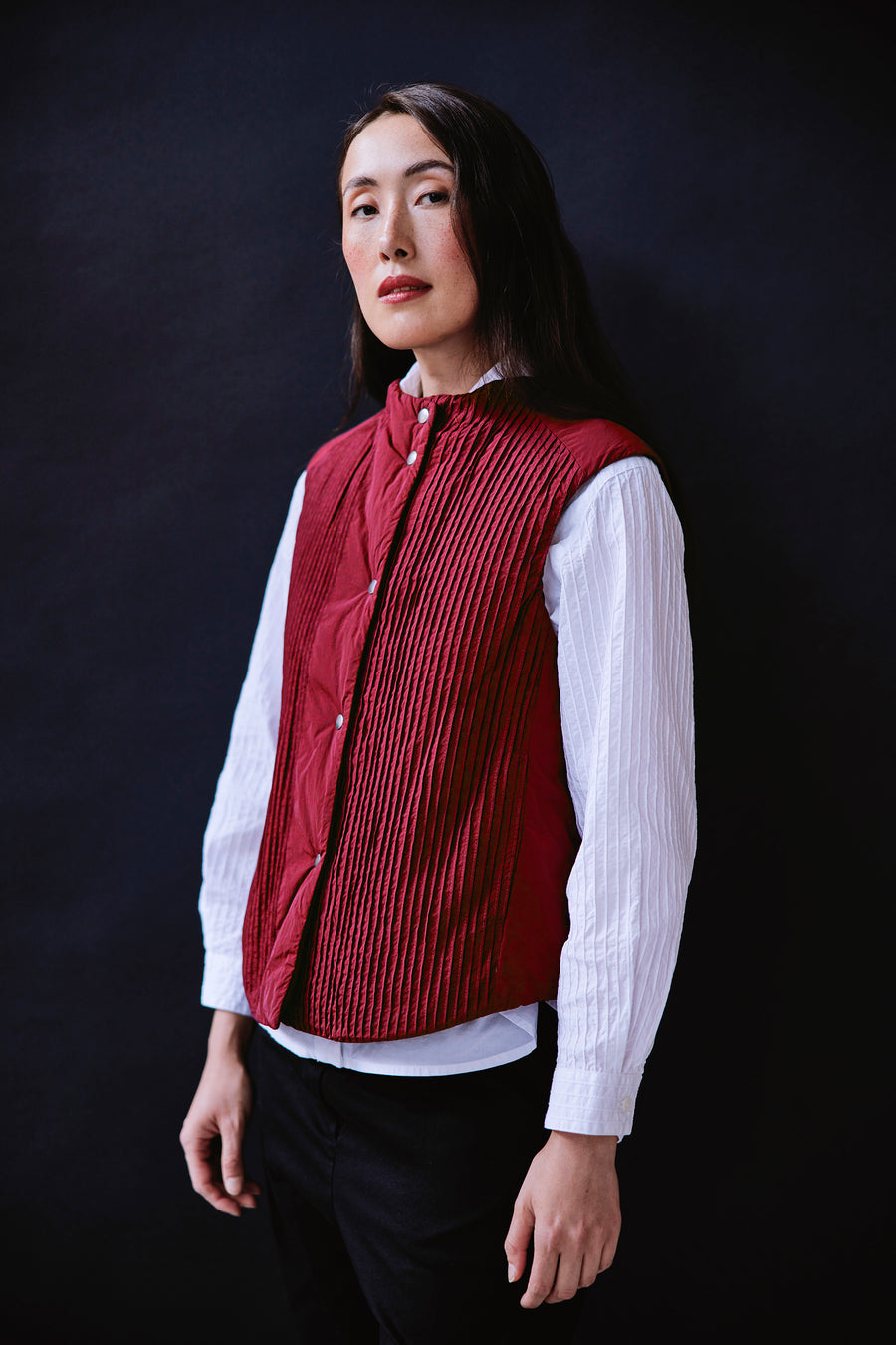 NYLON QUILT WAISTCOAT