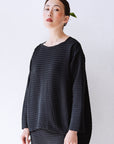 DIP HEM JERSEY PULLOVER