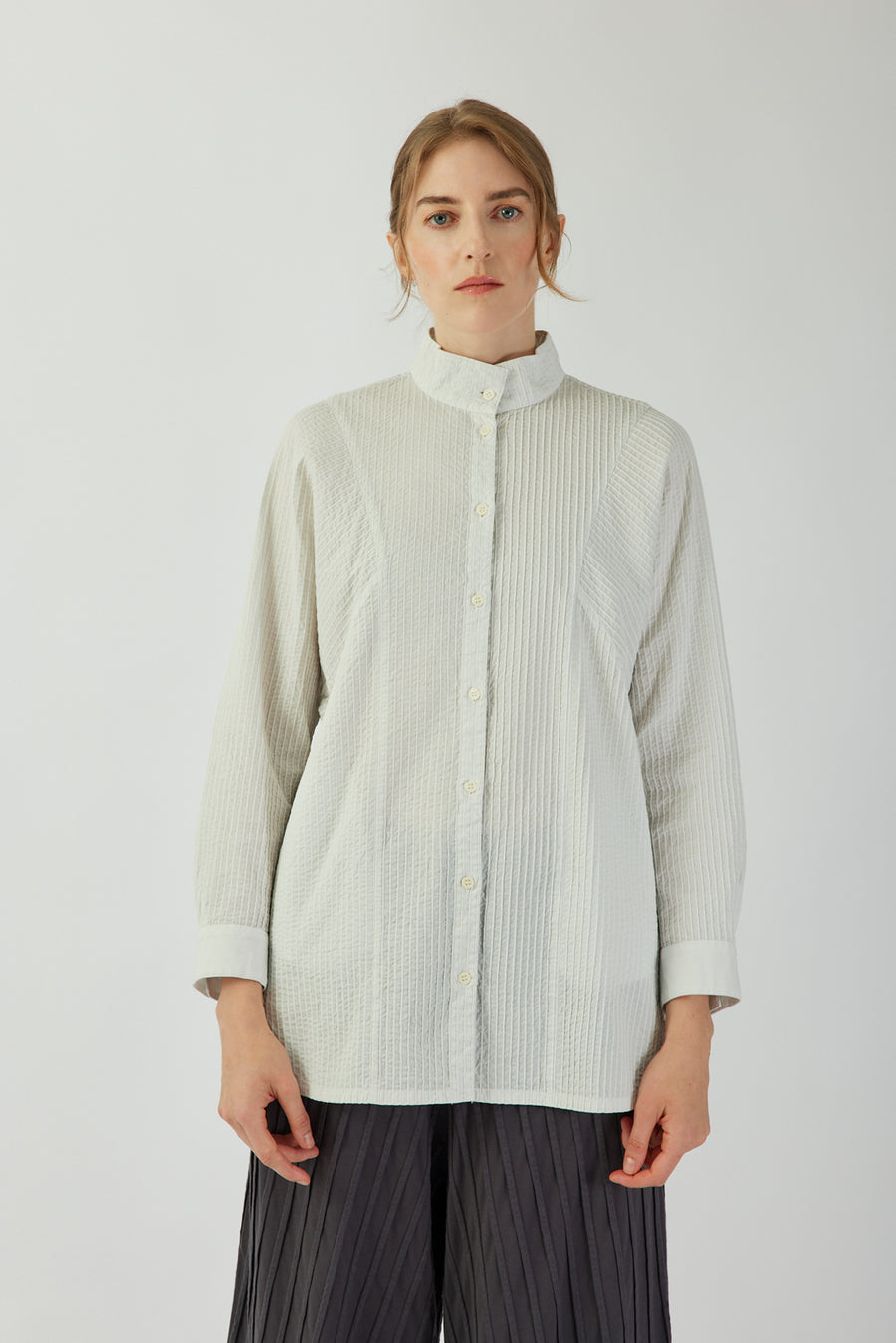 INSET SLEEVE SHIRT