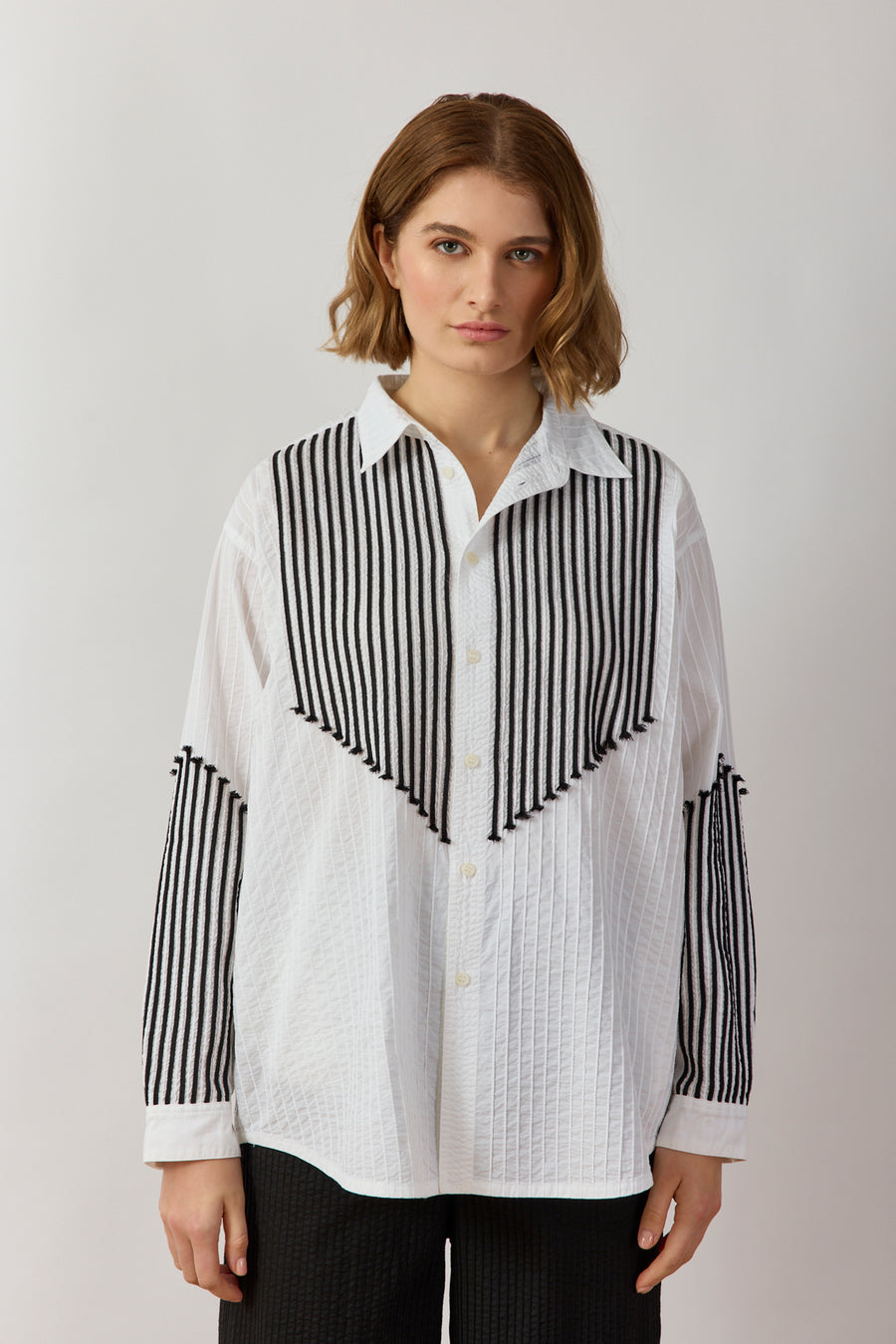 CORD TASSEL SHIRT