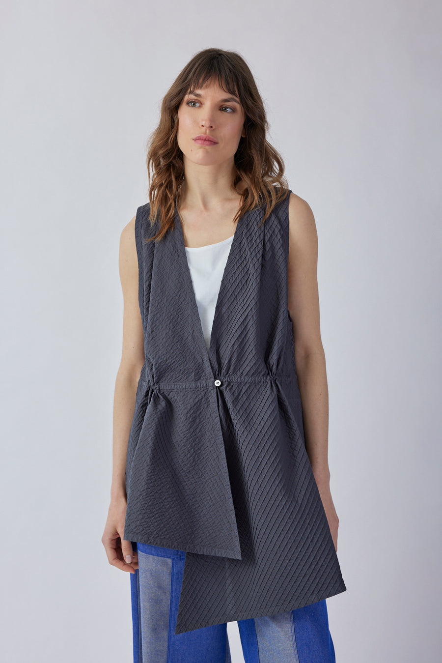 2022特集 SOSNOVSKA ASYMMETRICAL WAISTCOAT ベスト - hotelskazka.com